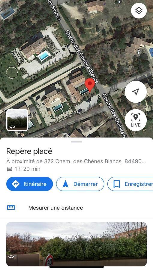 Villa Luberon Saint-Saturnin-d'Apt Eksteriør bilde